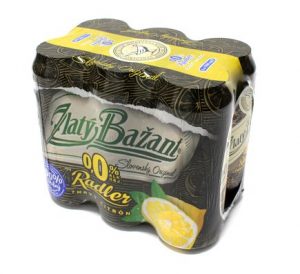 Pivo Zlatý Bažant radler tmavý Citrón 6x500ml *ZO 7