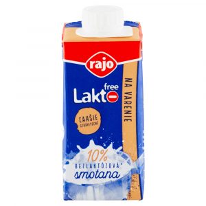 Smotana Lakto Free na varenie 10% 200ml Rajo 5