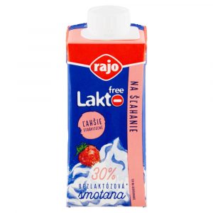 Smotana Lakto Free na šľahanie 30% 200ml Rajo 24