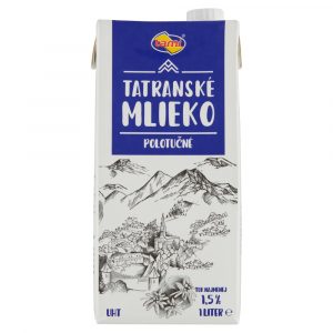 Mlieko polotučné 1,5% 1l Tami 8
