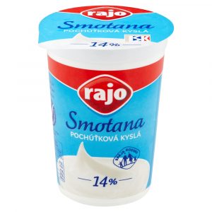 Smotana Kyslá 14% 250g Rajo 4