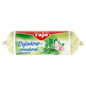 Maslo Bylinkovo-cesnakové 125g Rajo 18