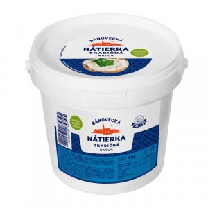Bánovecká nátierka natur MILSY 1kg 3