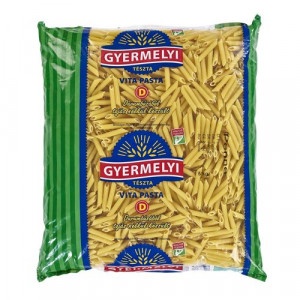 Cestoviny Penne semolinové 5kg Gyermelyi 2