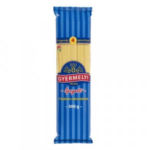 Cestoviny Špagety 500g Gyermelyi 6