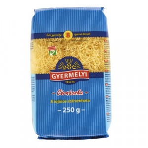 Cestoviny Rezance Vlasovky 250g Gyermelyi 5