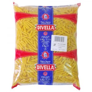 Cestoviny Penne n.27 5kg Divella 2