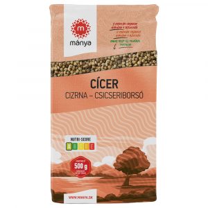 Cícer sušený 500g Mánya 2
