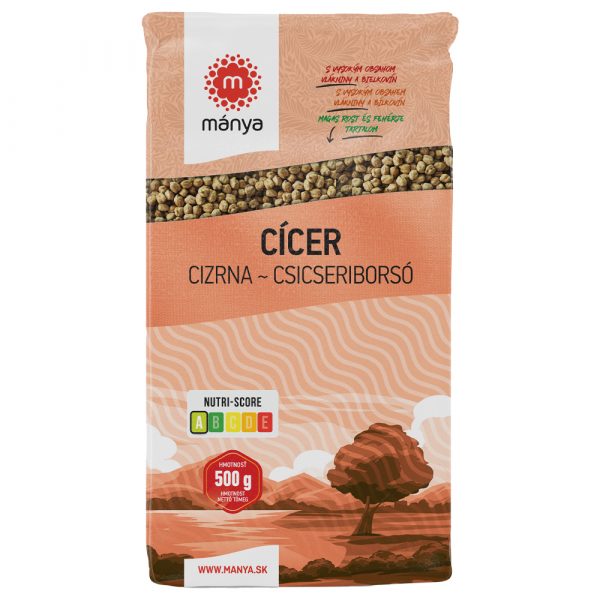 Cícer sušený 500g Mánya 1