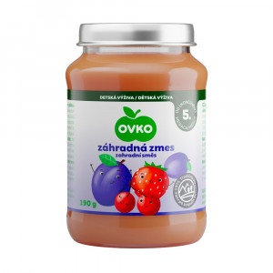Detská výživa záhradná zmes 190g Ovko 4