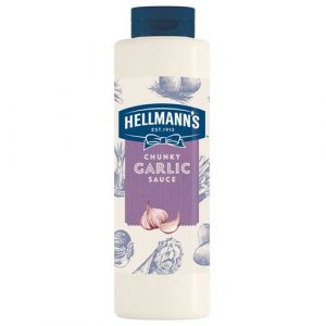 Dressing Cesnakový One Hand Bottle 860g Hellmann's 5