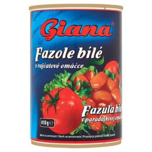Fazuľa biela v paradajkovej omáčke 425ml Giana 2
