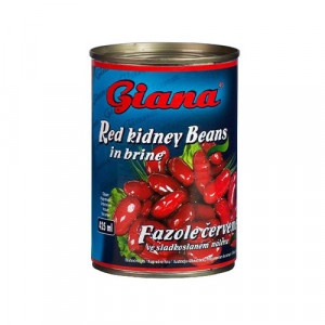 Fazuľa červená v sladkoslanom náleve 425ml Giana 5
