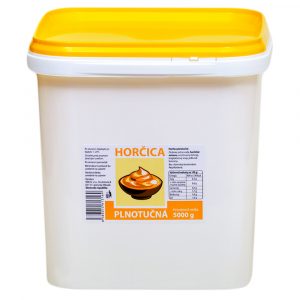 Horčica plnotučná vedro 5kg 2