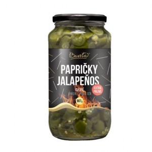 Jalapeňos papričky krájané 960g Bassta 15