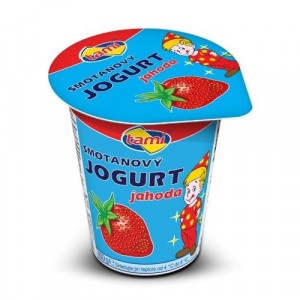 Jogurt jahodový 150g Tami 2