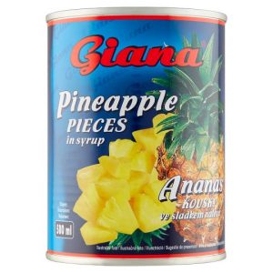 Kompót Ananás krájaný 565g Giana 5