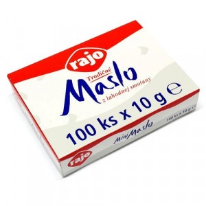 Maslo Mini 82% 100x10g/kart Rajo 21
