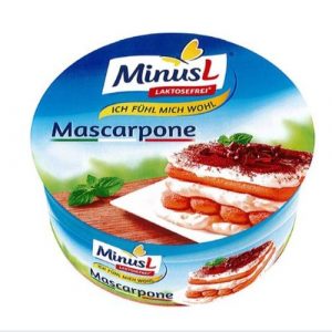 Mascarpone bezlaktózové MINUS L 250g 2