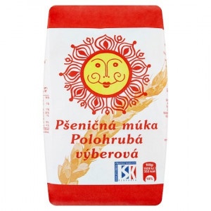Múka pšeničná polohrubá výberová 1kg Kolárovo 8
