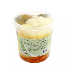 Párty mix v náleve vedierko 850g Pickles 16