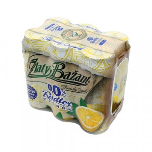 Pivo Zlatý Bažant radler Citrón 6x500ml *ZO 5