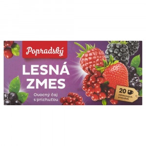 Popradský Lesná zmes ovocný čaj s príchuťou 20x2g 6