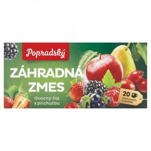 Popradský Záhradná zmes ovocný čaj s príchutou 20x2g 7