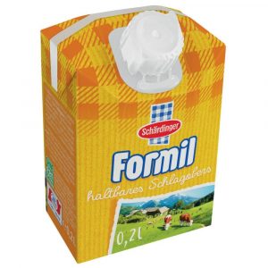 Smotana na šľahanie živočíšna 32% 200ml FORMIL 7