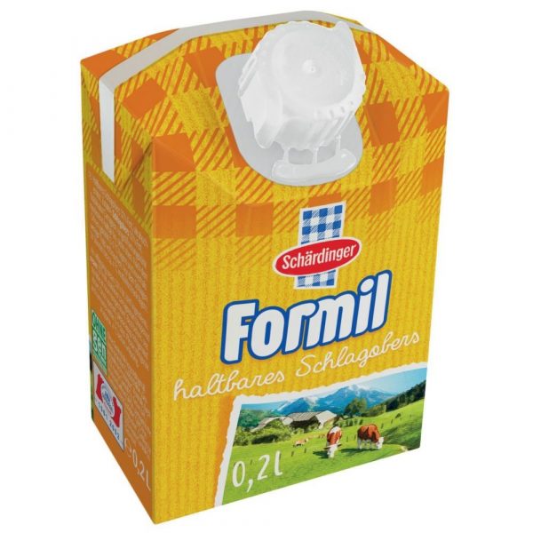 Smotana na šľahanie živočíšna 32% 200ml FORMIL 1