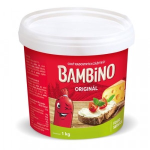 Syr tavený vedierko 1kg Bambino 6