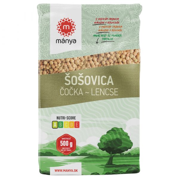 Šošovica 500g Mánya 1