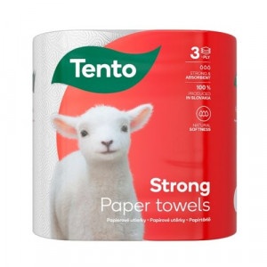 Tento Strong papierové utierky 3 vs. 2 rolky 2