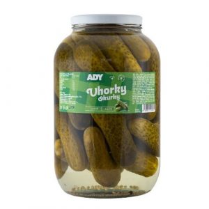 Uhorky sterilizované 6-9cm 3720ml (3500g) Ady 10