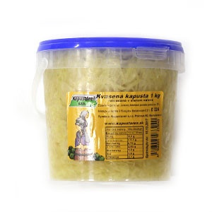 Kapusta kvasená vedierko 1kg Kapp 11