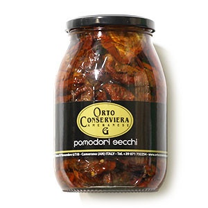 Paradajky sušené v oleji 970g Orto Conserviera 2