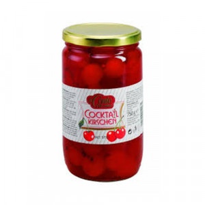 Kompót Čerešne koktejlové so stopkou 750g il Conte 19