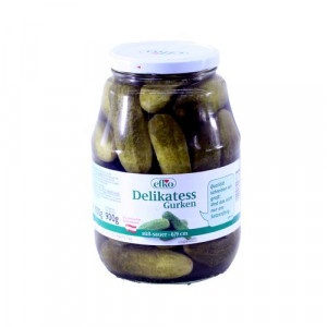 Uhorky sterilizované 6-9cm 1700ml (1550g) Efko 9