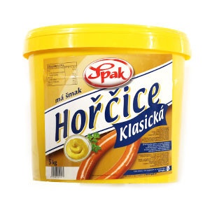 Horčica plnotučná 5kg Spak 7