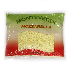 Mozzarella Monteverdi strúhaná 1kg Jäger 6