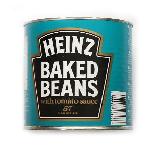 Fazuľa v paradajkovej omáčke 2,62kg Heinz 85