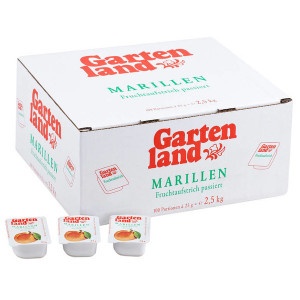 Džem marhuľový MINI 100x25g Gartenland 23