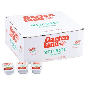 Džem višňový MINI 100x25g Gartenland 1