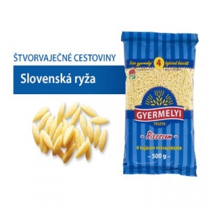 Cestoviny Slovenská Ryža 500g Gyermelyi 18