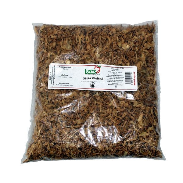 Cibuľa smažená chrumkavá 1kg Lunys 1