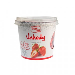 Lyofilizované jahody plátky 25g VitaCup 2