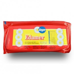 Syr Edamer (Eidam) 40% blok cca 2,5kg Jäger 21