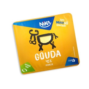 Syr Gouda 45% blok 250g Nika 9