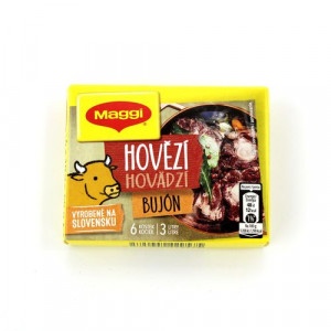 MAGGI Hovädzí bujón v kocke 3 l 6x10g 7