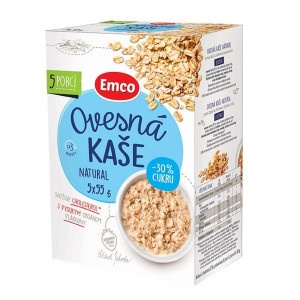 Ovsená kaša natural 5x55g Emco 4